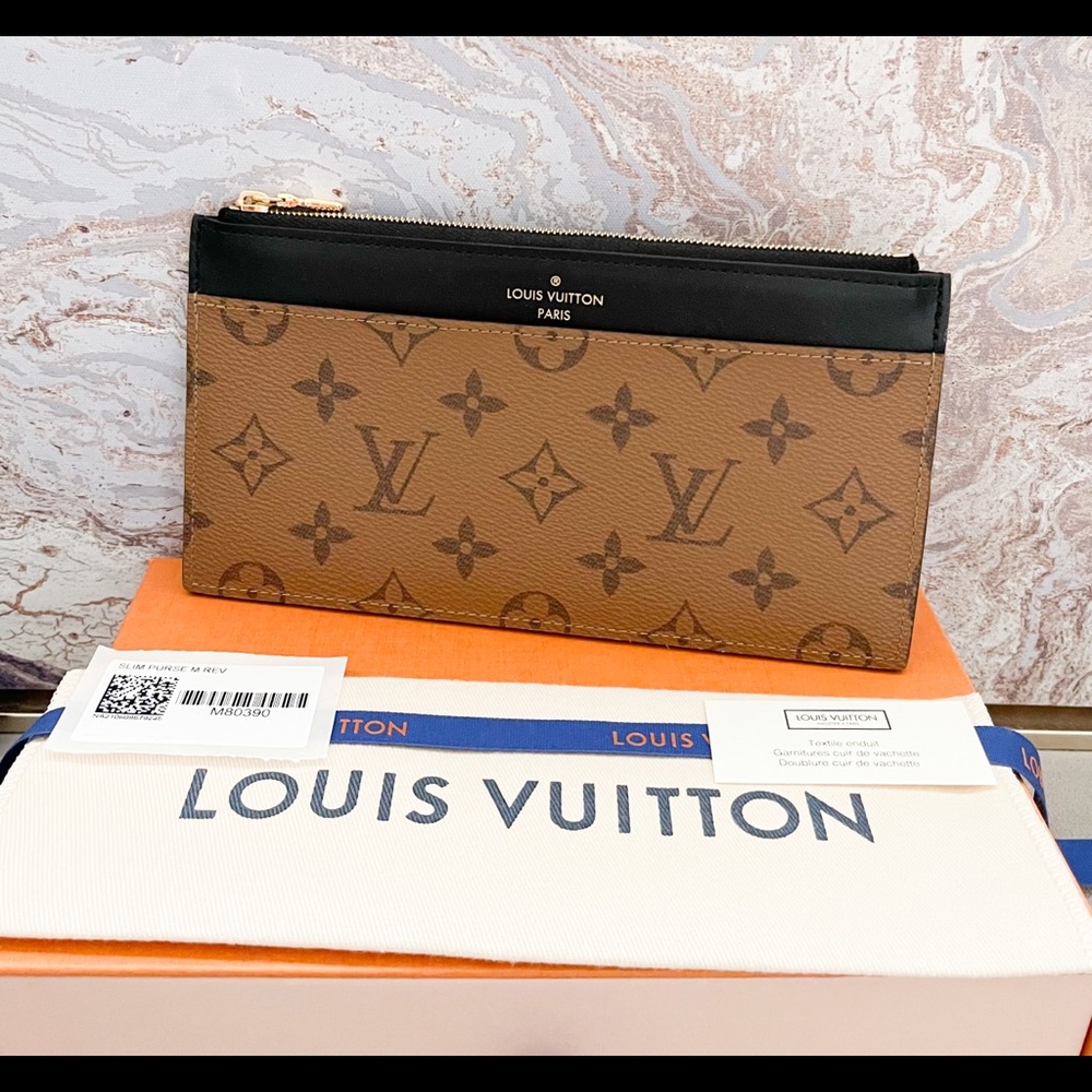 Louis Vuitton Monogram Slim Purse Wallet - Picture 1 of 11